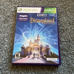 Xbox 360 Kinect Disneyland Adventures Game New